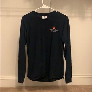 Navy Long Sleeve Simply Southern Shirt